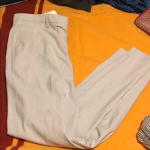 SAKS FIFTH AVENUE SEARSUCKER PANTS